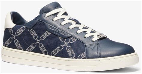 michael kors keating logo sneaker|Keating Signature Logo Sneaker .